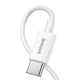 Baseus Superior Series Cable USB Type C to Apple iPhone Lightning, 20W, PD, 1m, White