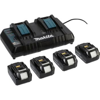 Makita Power Source Kit 199485-6 (4x 18V 6.0Ah Batteries + Charger)