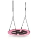 Kids Outdoor Nest Swing ECOTOYS 100cm 150kg, Pink