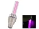 LED Glowing Bike Valve Caps Pink (2 Pcs)