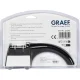 Graef Pronto Manual Knife Sharpener, Silver / Black