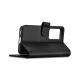 iCarer Leather Wallet Case for Samsung Galaxy S23+, Black