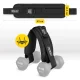 4FIZJO Hip Thrust Dumbbell Belt for Glute Bridges, Black