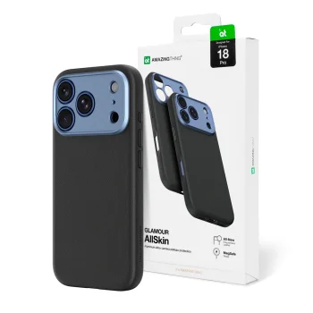 AmazingThing Glamour AllSkin Case for iPhone 18 Pro with Camera Cover, MagSafe, Blue