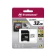 Transcend microSDHC 32GB Class 10 High Endurance Memory Card with Adapter