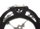 Ice Snow Traction Cleats Crampons Anti-Slip Snow Shoes Cleats for Men Women Hiking, Size 41-44