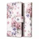 Tech-Protect Wallet Case for Samsung Galaxy A55 5G Pink Flowers