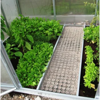 Greenhouse Track Separator Profiles 2.12 m for KLASIKA HOUSE 2