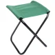 Folding Camping Stool, Metal Frame, Green