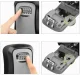 Key Safe Box with Combination Lock, Black