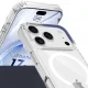 Dėklas 3mk Armor MagCase, skirtas iPhone 17 Pro - skaidrus