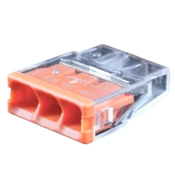Splicing Wire Connectors, 3x 0.5-2.5mm², 24A, 450V, 100 pcs
