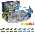 Finger Catapult Desktop Table Shooting Classic Arcade Game, Dinosaurs