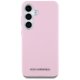 Karl Lagerfeld Saffiano MagSafe Case for Samsung Galaxy S25, Pink