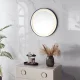 ModernHome Round LED Bathroom Mirror, 60 cm, Anti-Fog
