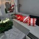 Ruhhy Christmas Decorative Cushion Cover Set 45x45 cm, 4 pcs