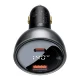 Baseus Digital Display Fast Car Charger USB-A / USB-C PD3.1 140W black + USB-C cable Baseus Superior Series 5A 240W 1m...