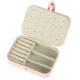 Compact Jewelry Box / Organizer, Pink