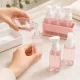 Travel Bottle Set for Cosmetics 4x50ml with Organizer and Labels