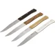 Opinel Facette Table Knife Set of 4, 11 cm