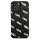 Karl Lagerfeld Allover Case for iPhone 13 Pro / 13 Black