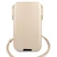 Smartphone Handbag Guess GUHCP12LSAPSLG 6.7\" Gold Saffiano