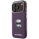 Karl Lagerfeld IML Ikonik Sketch Print MagSafe case for iPhone 18 Pro / 17 Pro, burgundy