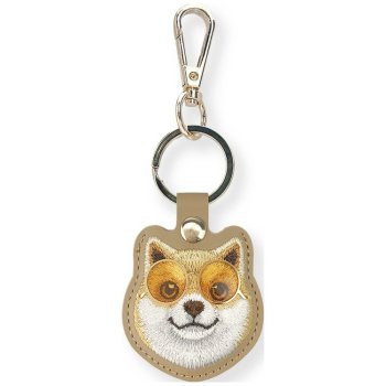 Nimmy Glasses Cool Dog Tracker Case, Brown