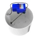 Dogness Mini Dog and Cat Water Fountain Drinker 1L, White