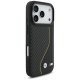 BMW iPhone 17 Pro Case M Carbon Line & Logo MagSafe, Black/Yellow