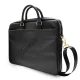 Guess Saffiano Script 16\" Laptop Bag Black