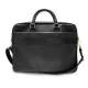 Guess Saffiano Script 16\" Laptop Bag Black