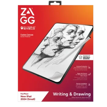 ZAGG InvisibleShield Fusion Canvas Antibacterial Protective Film Imitating Paper for iPad Pro 11" 2024