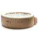 Intex 28426 Inflatable Hot Tub with Bubble Jets 4 Person 196x71 cm, beige