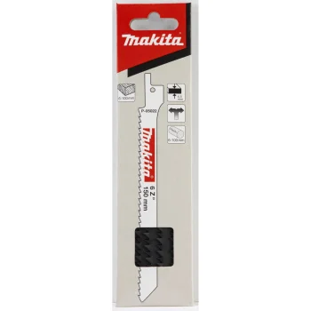 Makita P-05022 Reciprocating Saw Blades HSS 150 mm 6 TPI, 5-Pack