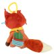 Sensory Fox Stroller Toy with Teethers