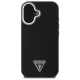 Guess iPhone 16 Plus Case Grained Triangle MagSafe, Black
