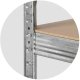 Humberg HR-810 Metal Shelving Unit Set of 2, 150x75x30 cm