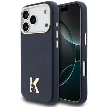 Karl Lagerfeld Karl Head Logo MagSafe Phone Case Cover iPhone 17 Pro Max - Blue