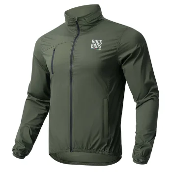 Bicycle Windbreaker Rockbros TLWT002 ROAD TO SKY S - Green