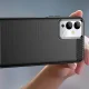 Carbon Case for Infinix Note 12i, TPU Cover, Black