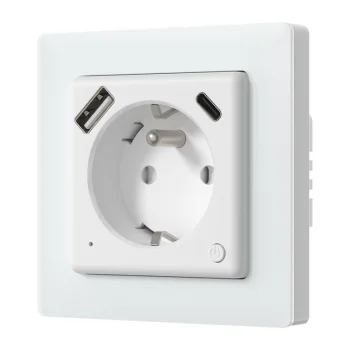 Avatto WOT20-FR Smart In-Wall Outlet with USB-C
