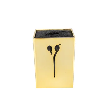 Hairdressing Scissors Stand, Golden