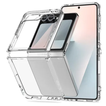Tech-Protect FlexAir Hybrid Case for Samsung Galaxy Z Flip 6 / 7 FE Transparent