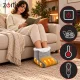 Zortiva Electric Foot Warmer 90W, 30-70°C, Timer and Remote Control