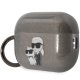 Чехол Karl Lagerfeld для AirPods Pro 2 KLAP2HNKCTGK Черный Glitter NFT Karl&Choupette