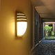 Garden Wall Lamp E27 IP54, Black