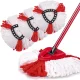 Rotary Mop Replacement Head, Compatible with Vileda Turbo
