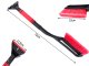 Telescopic Car Ice Scraper and Snow Brush 2in1, 72-86 cm