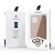 Dux Ducis Grit Case for iPhone 14 Plus MagSafe Compatible Eco Leather Brown